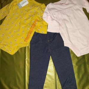 Carter's Girls 3 Piece set 12 Months